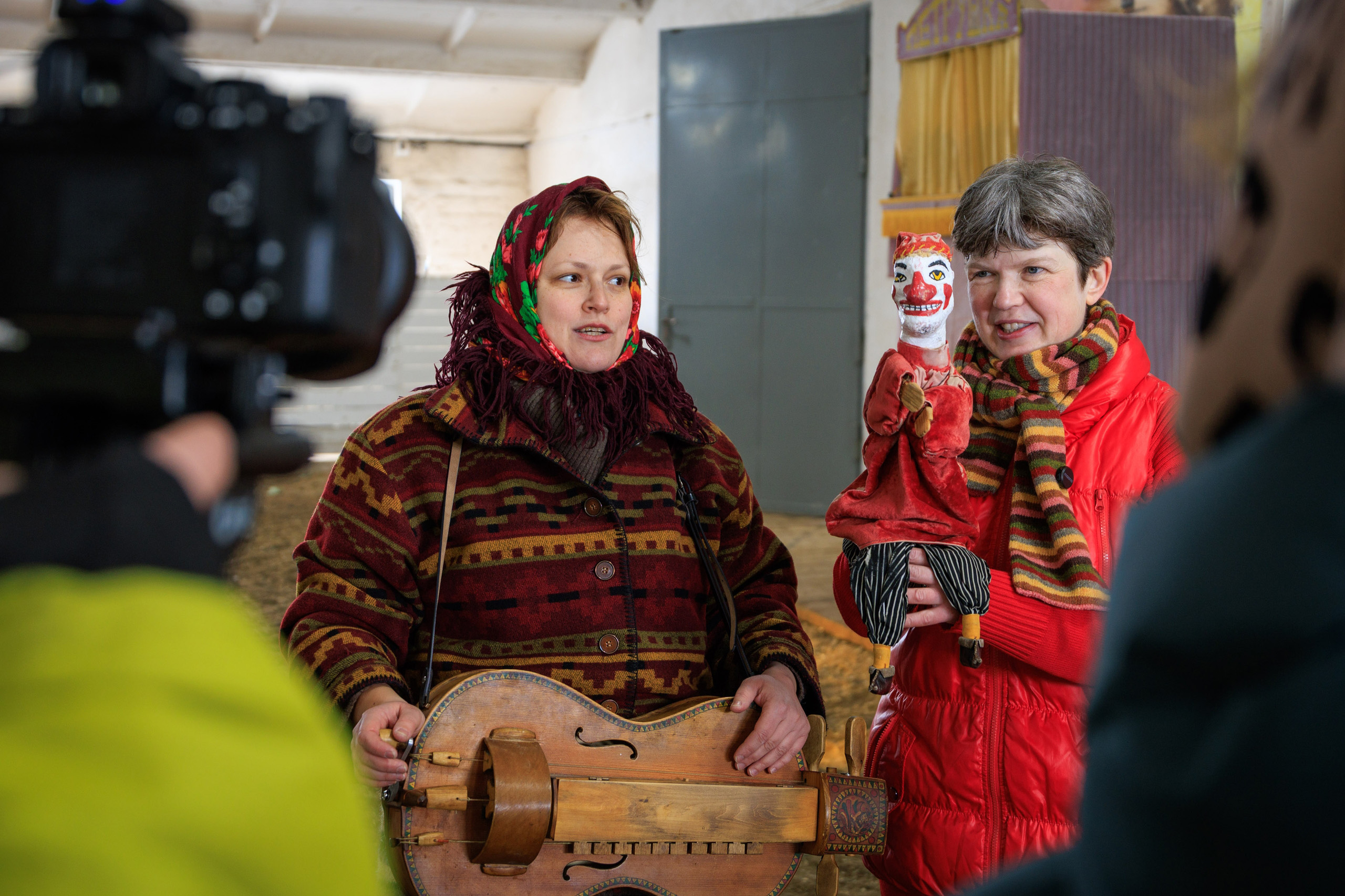 Петрушка на ярманке